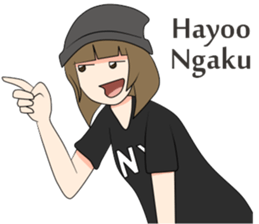 Short Couple Problem (Cycy Ver.) sticker #8236221