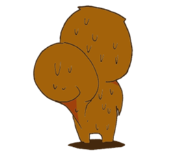 The overbite squirrel sticker #8236559