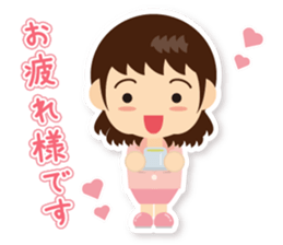 Working women of stickers sticker #8236736