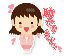 Working women of stickers sticker #8236738