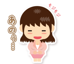 Working women of stickers sticker #8236743