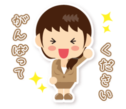 Working women of stickers sticker #8236750