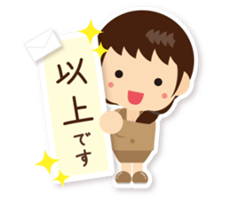 Working women of stickers sticker #8236759