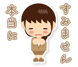 Working women of stickers sticker #8236763