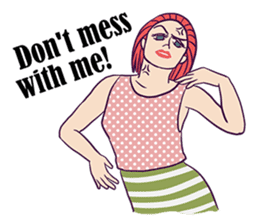 The Mad Model sticker #8236942