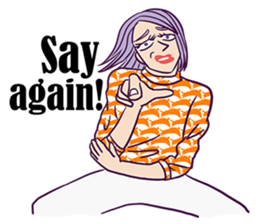 The Mad Model sticker #8236945