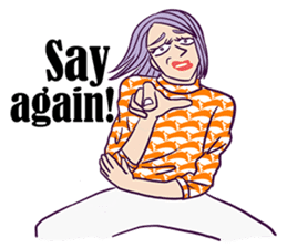 The Mad Model sticker #8236945