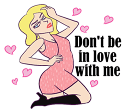 The Mad Model sticker #8236951