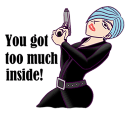 The Mad Model sticker #8236952