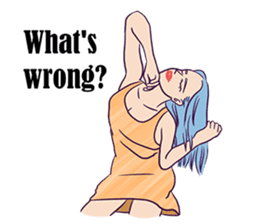 The Mad Model sticker #8236953