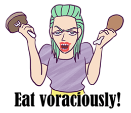 The Mad Model sticker #8236954