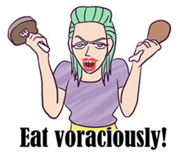 The Mad Model sticker #8236954