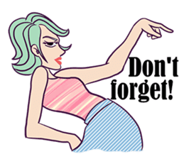 The Mad Model sticker #8236955