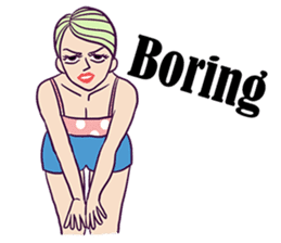 The Mad Model sticker #8236957