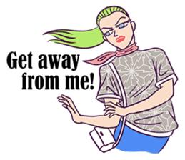 The Mad Model sticker #8236959