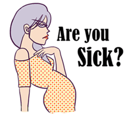 The Mad Model sticker #8236960