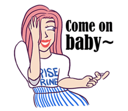 The Mad Model sticker #8236961