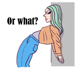 The Mad Model sticker #8236962