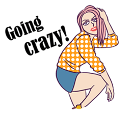 The Mad Model sticker #8236964