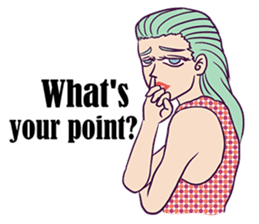 The Mad Model sticker #8236967