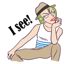 The Mad Model sticker #8236968