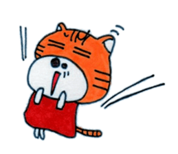 Ponta of dog and Mie of cat sticker #8237296