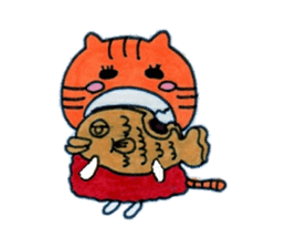 Ponta of dog and Mie of cat sticker #8237330