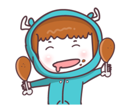 Two Kid Little Boy Ver. Eng sticker #8237586