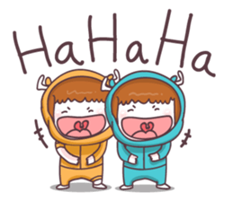 Two Kid Little Boy Ver. Eng sticker #8237611