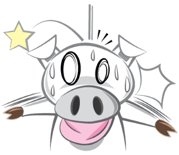 Lucky pig sticker #8237865