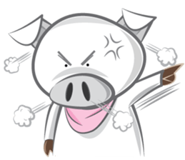 Lucky pig sticker #8237870