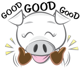 Lucky pig sticker #8237871