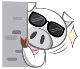 Lucky pig sticker #8237875