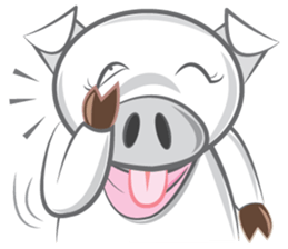 Lucky pig sticker #8237878