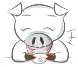 Lucky pig sticker #8237882