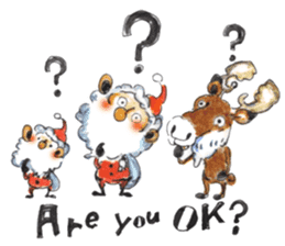 Hello! Mr.Santa Claus! sticker #8238418
