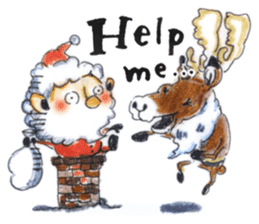 Hello! Mr.Santa Claus! sticker #8238422