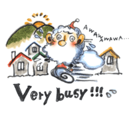 Hello! Mr.Santa Claus! sticker #8238424