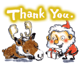 Hello! Mr.Santa Claus! sticker #8238428