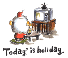 Hello! Mr.Santa Claus! sticker #8238431