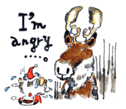 Hello! Mr.Santa Claus! sticker #8238435