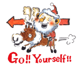 Hello! Mr.Santa Claus! sticker #8238439