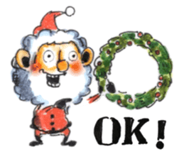 Hello! Mr.Santa Claus! sticker #8238441