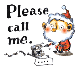Hello! Mr.Santa Claus! sticker #8238443