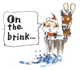 Hello! Mr.Santa Claus! sticker #8238444