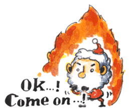 Hello! Mr.Santa Claus! sticker #8238445