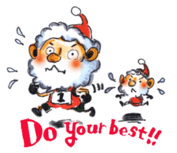 Hello! Mr.Santa Claus! sticker #8238446
