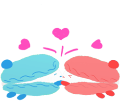 Cutie macaroon cake sticker #8238999