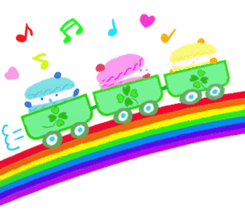 Cutie macaroon cake sticker #8239008