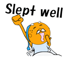 Nice life 's Orange grandfather<E> sticker #8239096